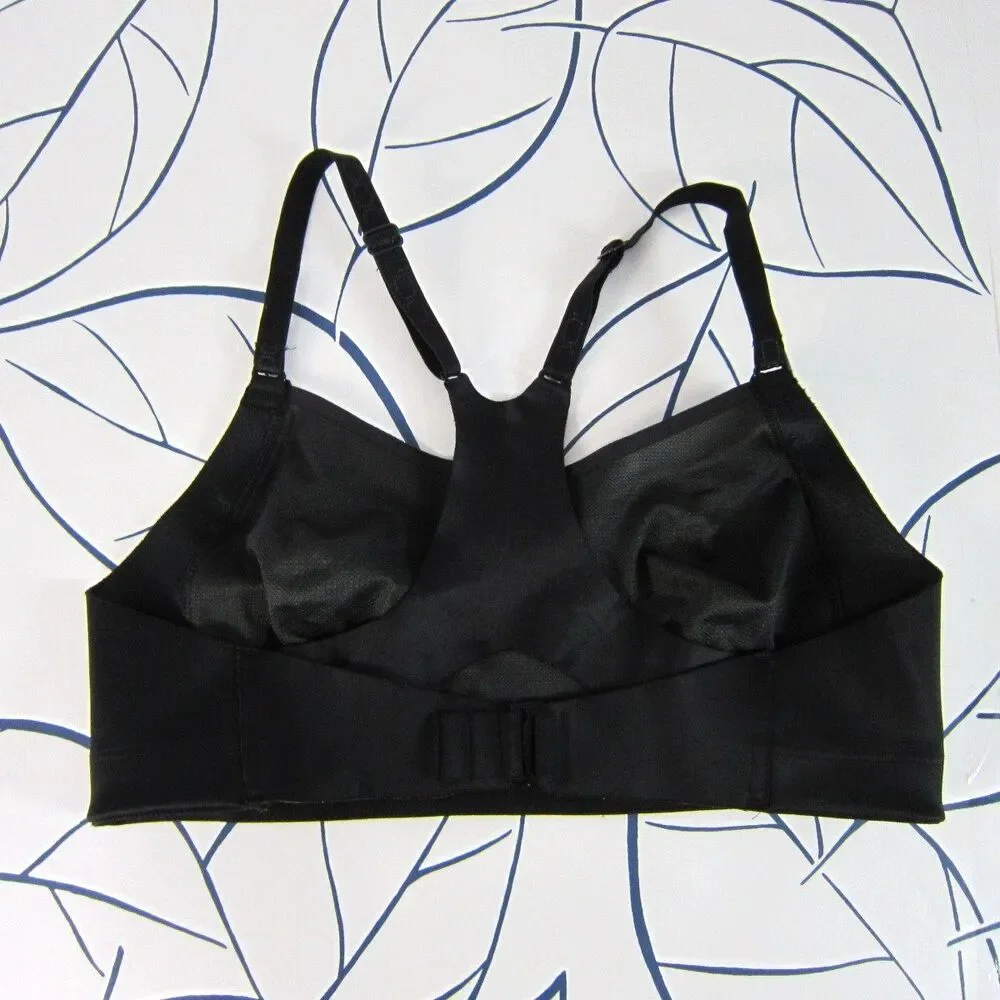 Nike Alpha Dri-Fit High Support Sports Bra Black Size 34C Yoga Run